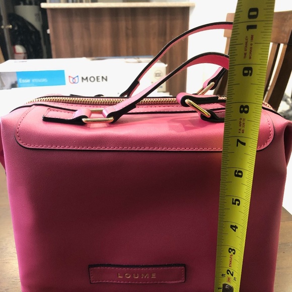 Pink purse with strap - Picture 3 of 4